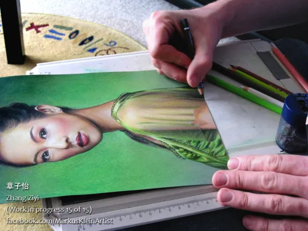 Zhang Ziyi WIP 15/15: Creating the transparency effect of the sleeve. Zhang Ziyi WIP 15/15: Creating the transparency effect of the sleeve.