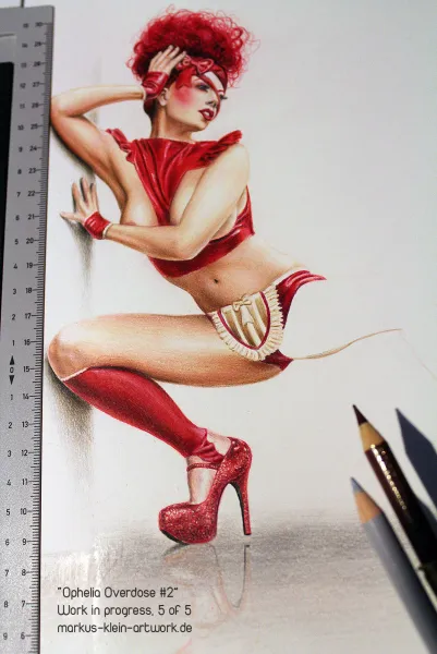 Ophelia WIP 5/5: One leg to go Ophelia WIP 5/5: One leg to go